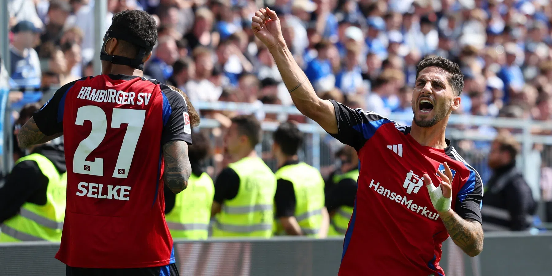 Getraumatiseerd HSV dankt Reis en kan bijna juichen door reuzestap naar promotie