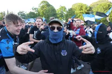 Thumbnail for article: ‘Club Brugge-supporters aangevallen met stokken, mes en glazen flessen’ 