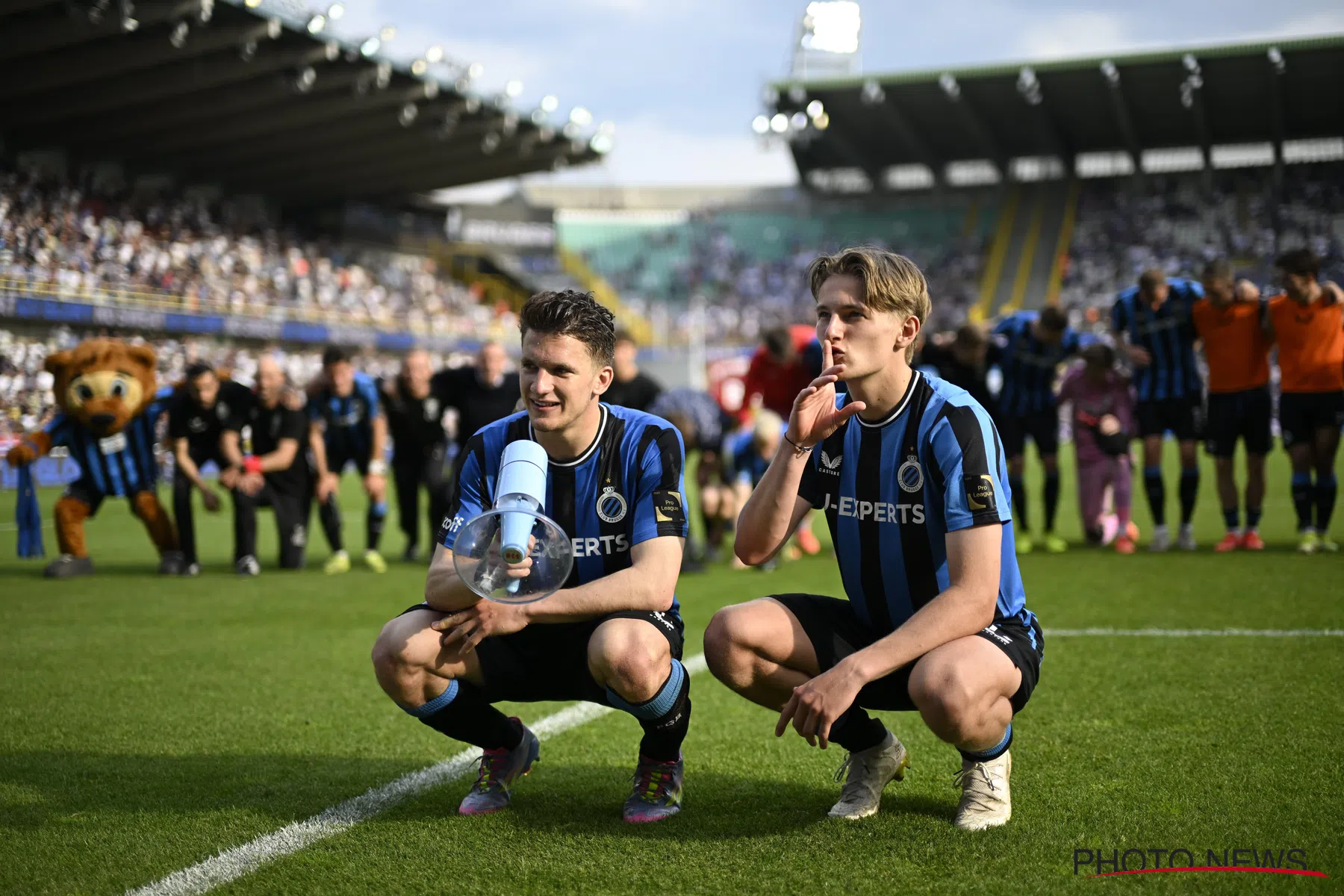 Christos Tzolis en Romeo Vermant over bromance bij Club Brugge