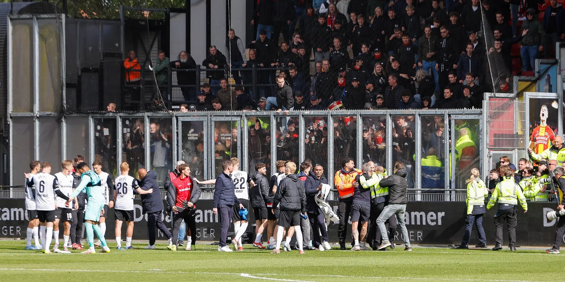 AZ-fans over Go Ahead Eagles