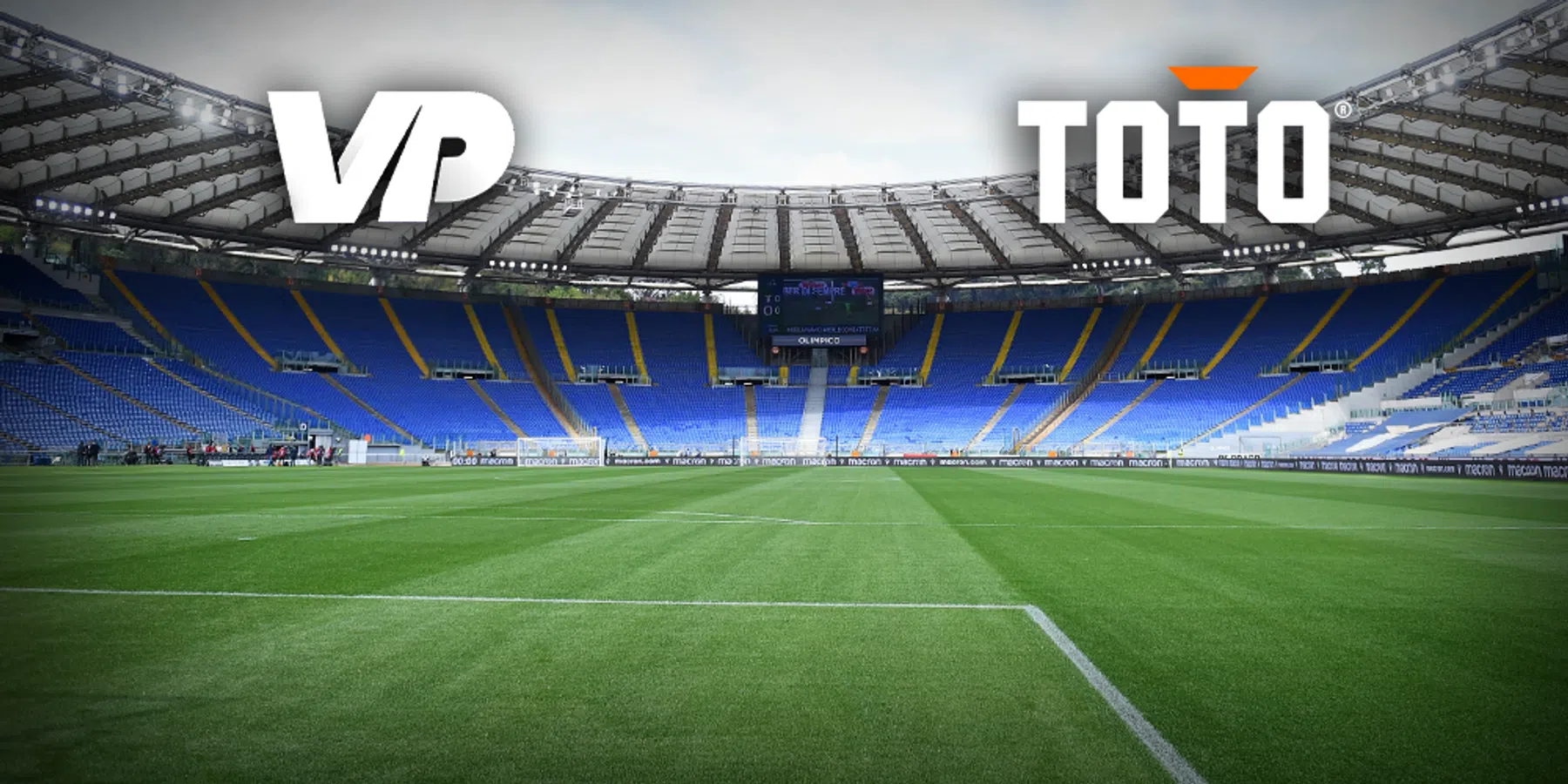 Dit is Stadio Olimpico: het stadion van de Coppa Italia tussen AC Milan en Bologna