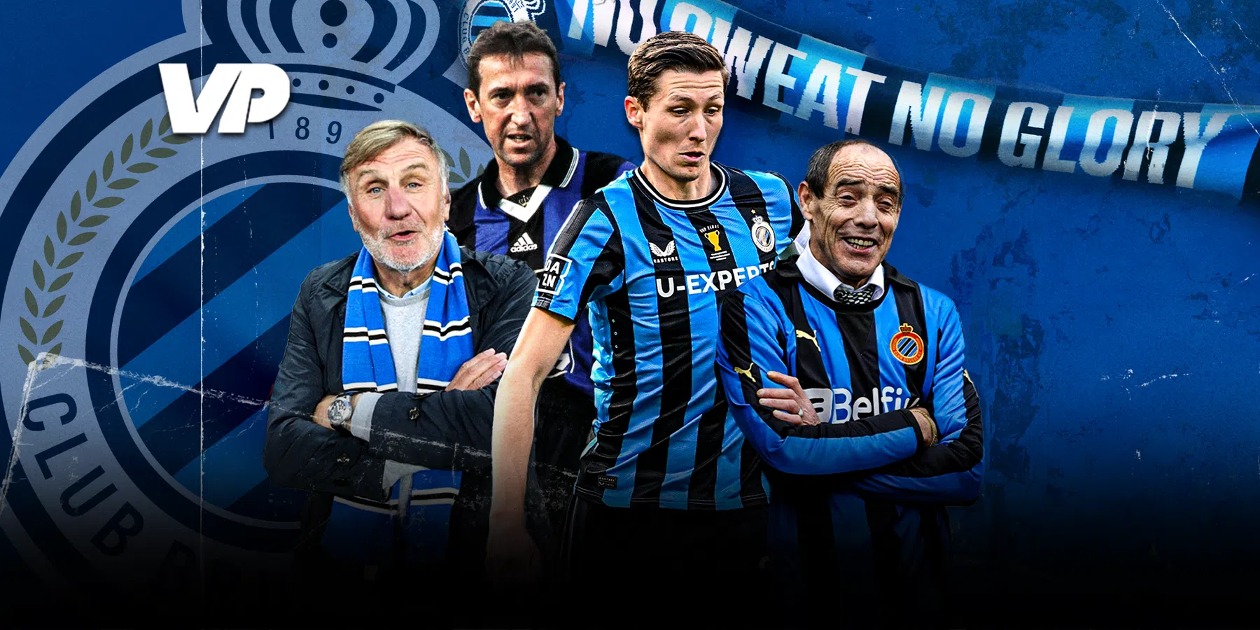 Klavertje drie wordt klavertje vier: Vanaken bij iconen van Club Brugge