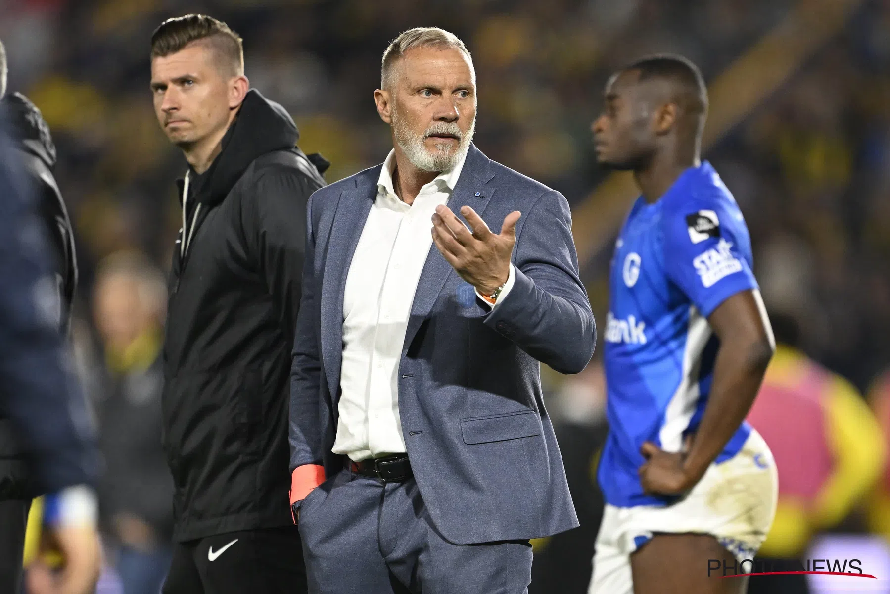KRC Genk coach Thorsten Fink over match tegen Club Brugge