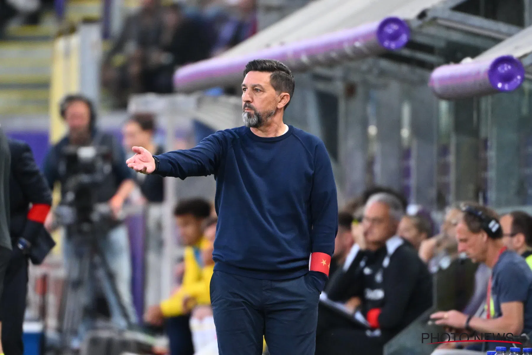 Besnik Hasi na verloren derby RSC Anderlecht tegen Union SG