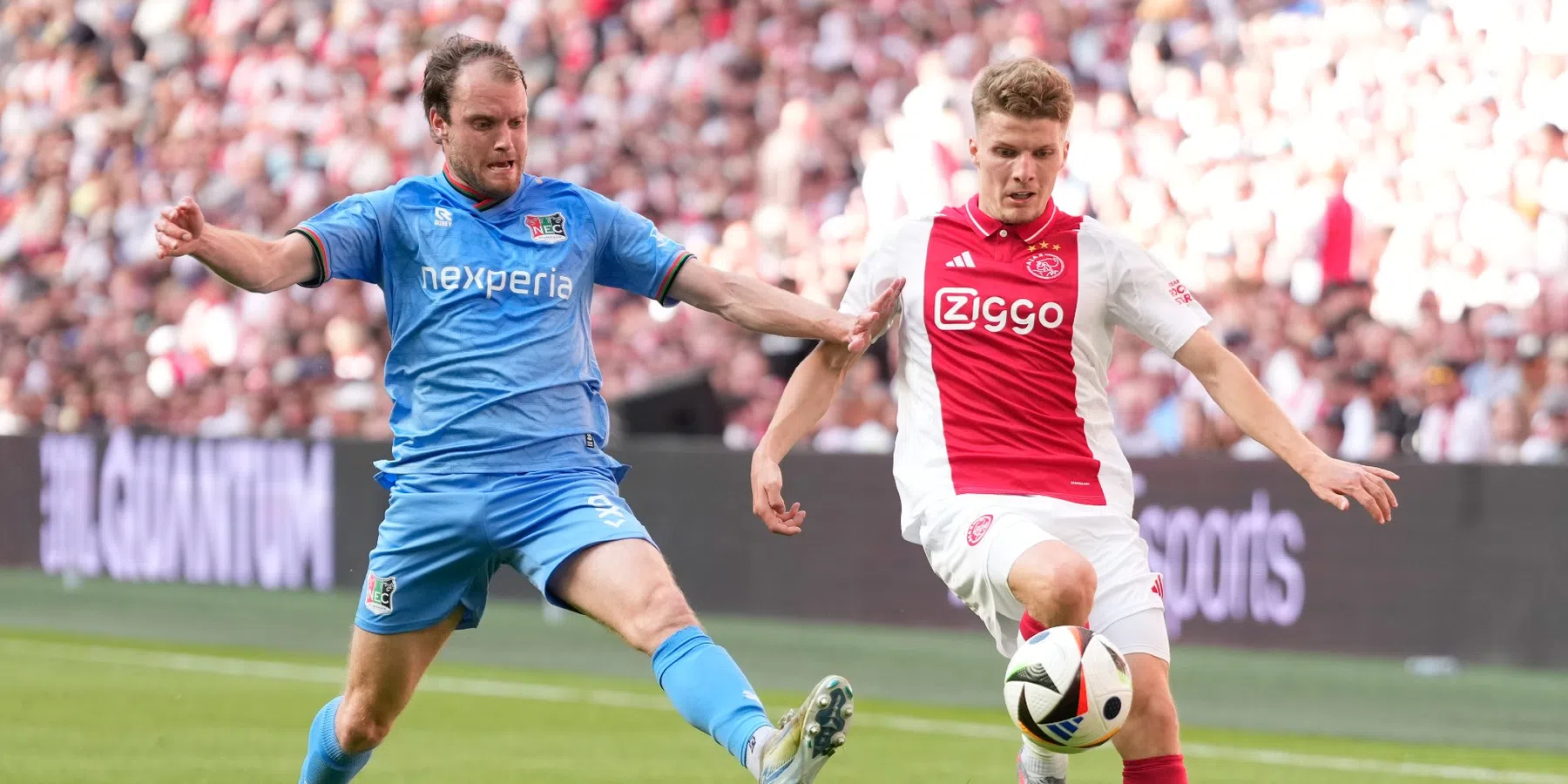 Ajax-fans op X over wedstrijd tegen NEC