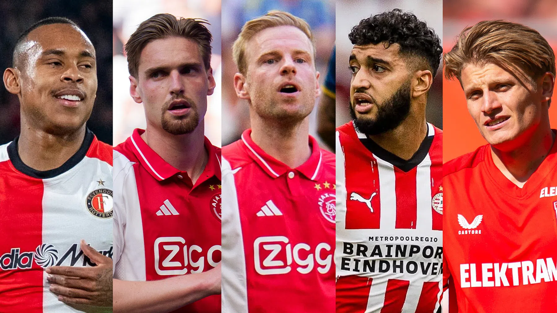 vijftal kan uitgeroepen worden tot Speler van het Jaar