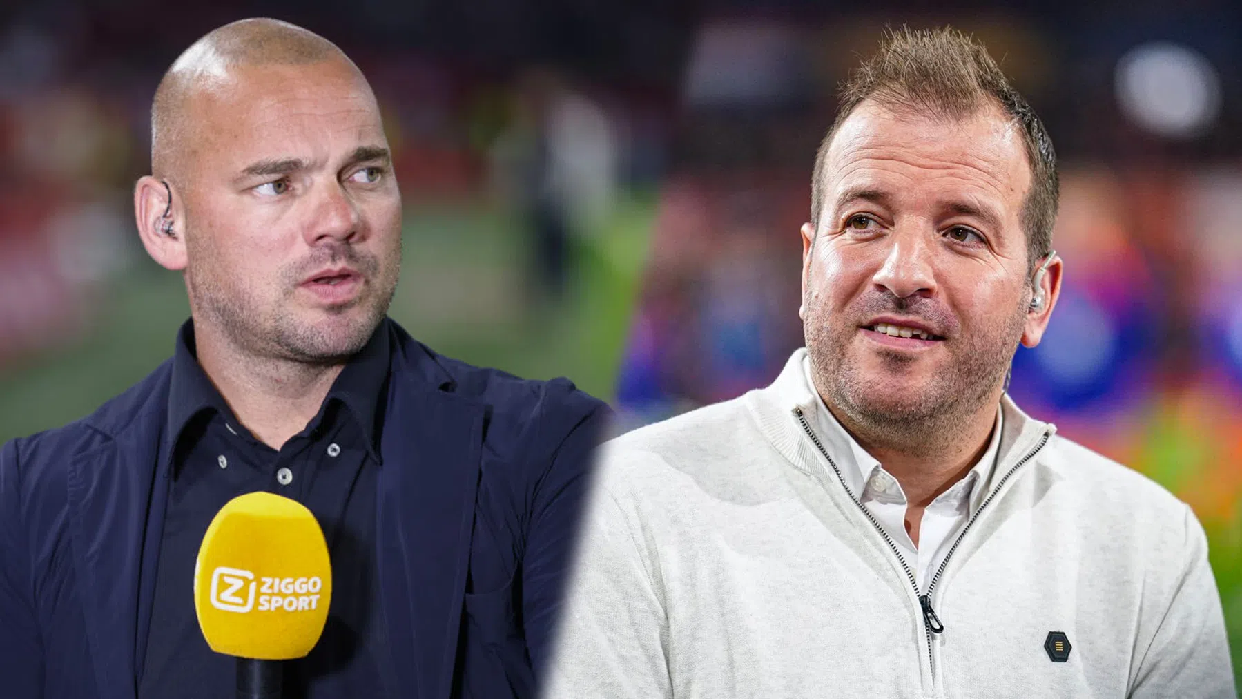 Discussie Sneijder en Van der Vaart over Ajax