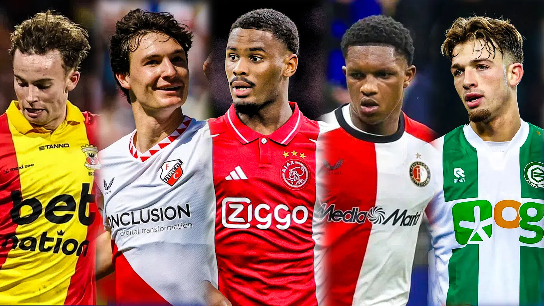 Kanshebbers Talent van het Jaar in de Eredivisie onthuld