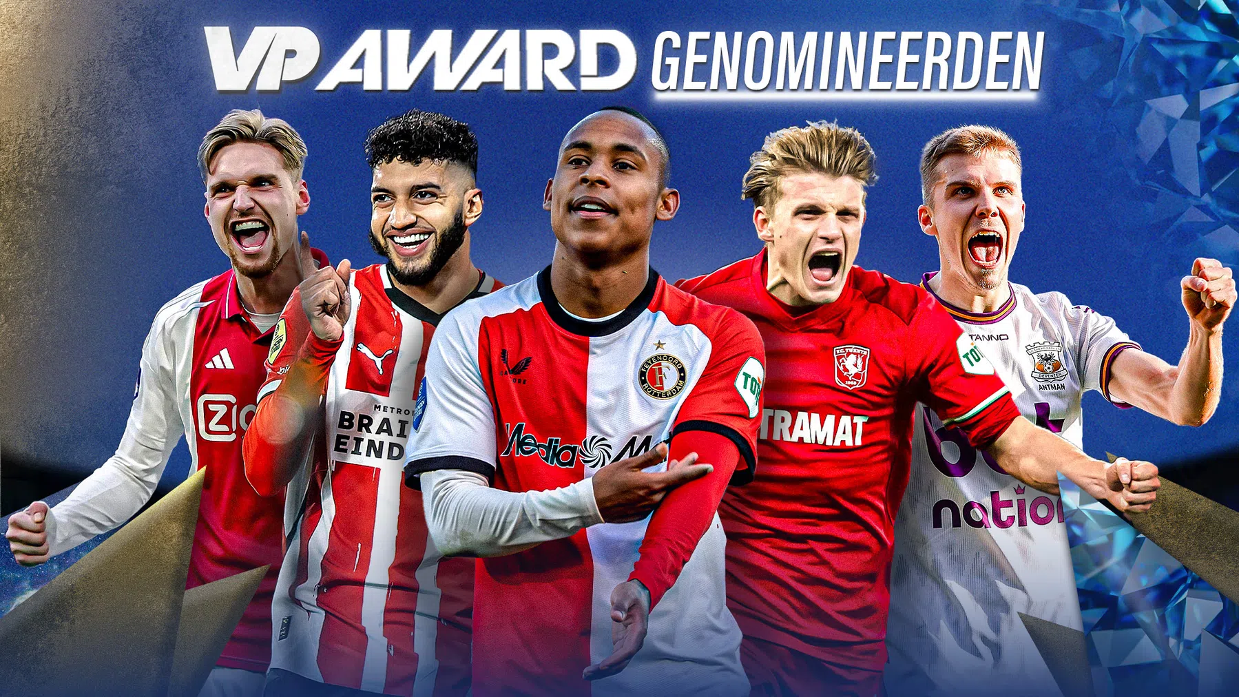 VP Award 2025: wie is de beste speler van de Eredivisie?