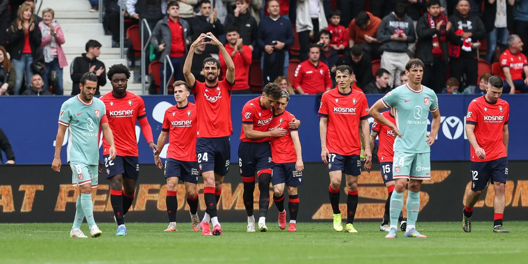 Atlético verliest bij Osasuna met 2-0