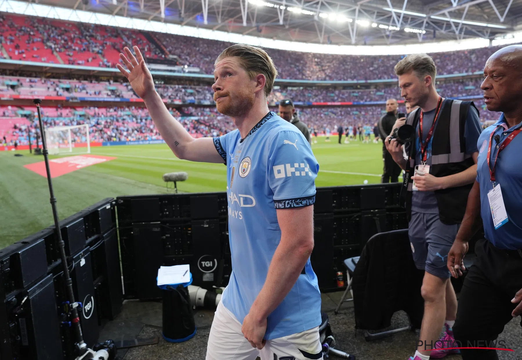 Kevin De Bruyne sluit na vertrek bij Man City een andere Engelse club niet uit