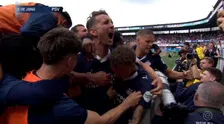 Thumbnail for article: Bloedstollende slotdag: PSV weer op kampioenskoers dankzij De Jong