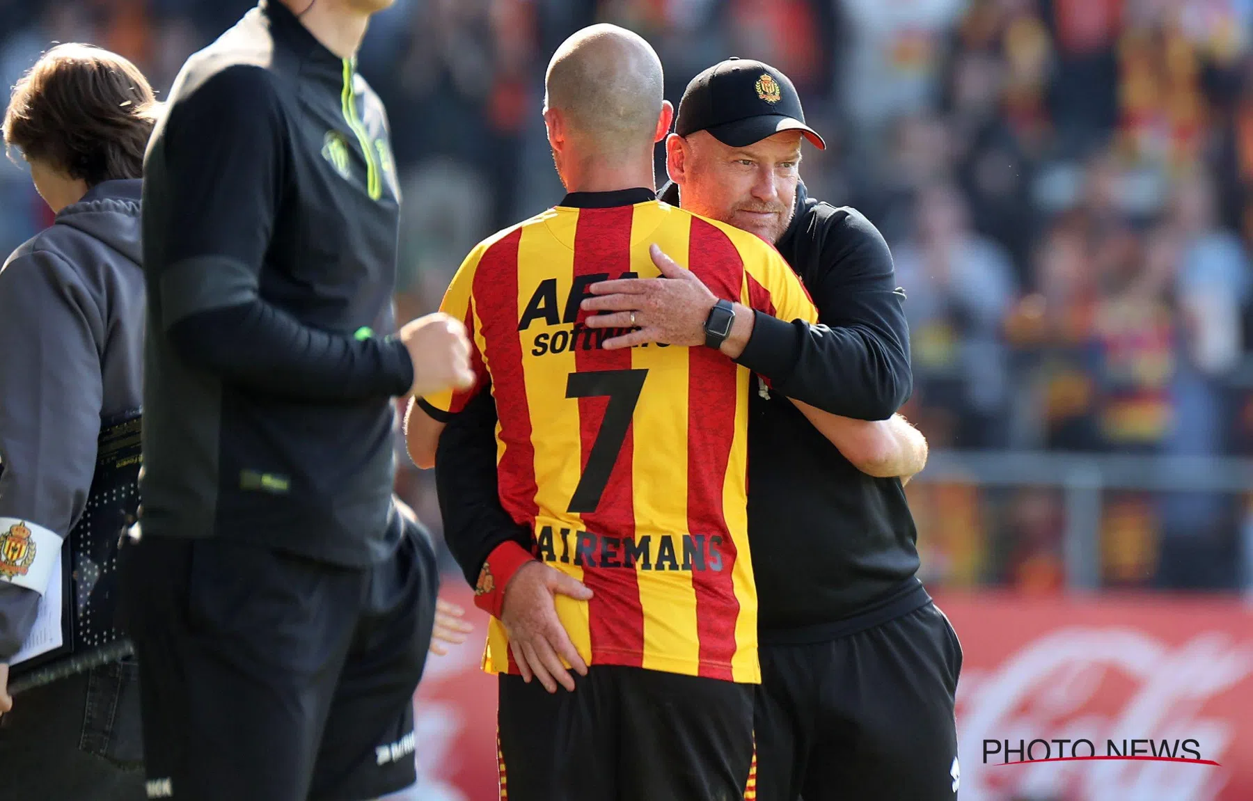 Emotioneel afscheid voor Hairemans bij KV Mechelen