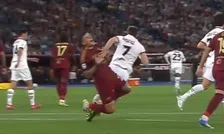 Thumbnail for article: Gimenez benadeelt Milan met elleboogstoot en ziet wéér rood tegen Roma