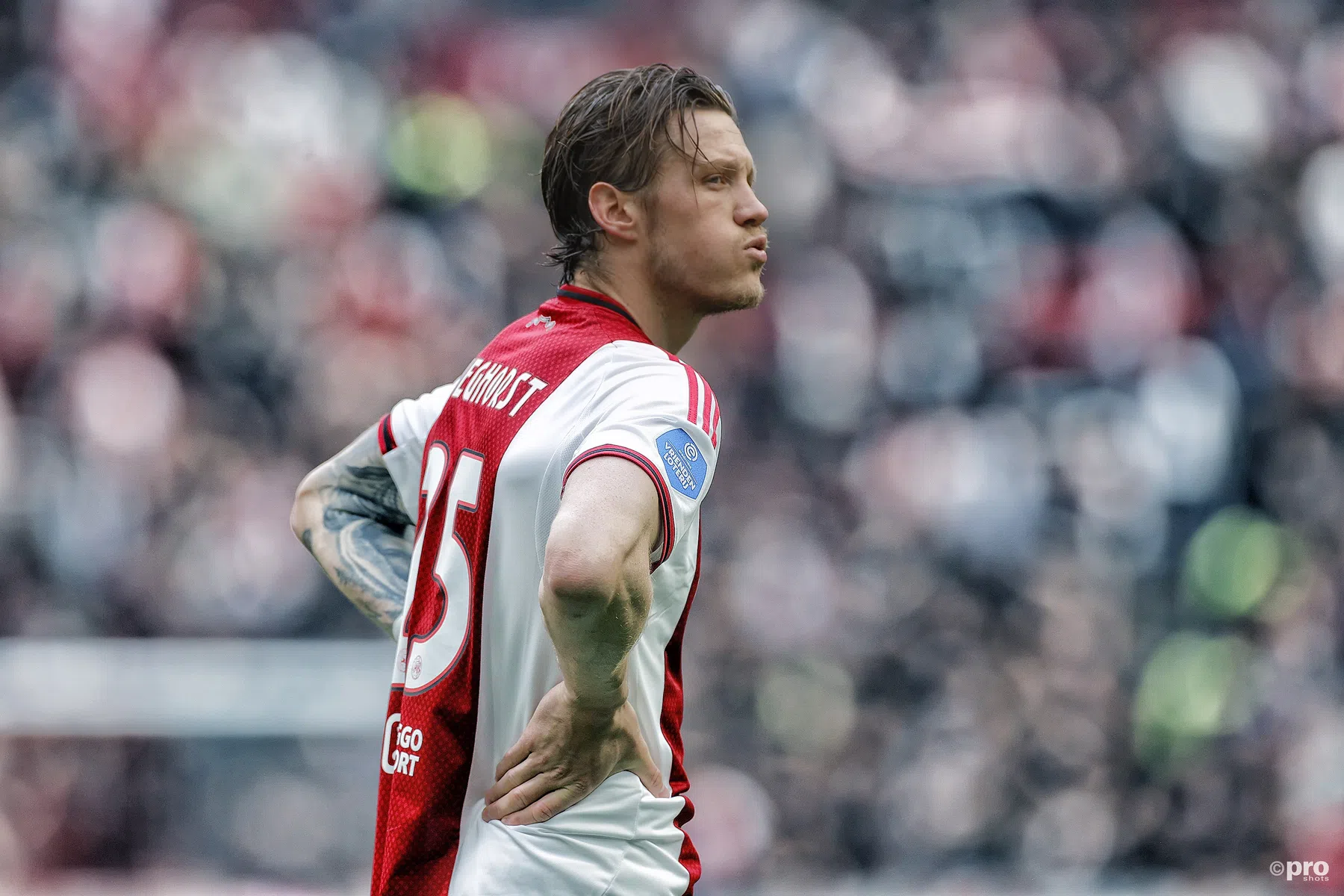Weghorst reageert op controversieel moment
