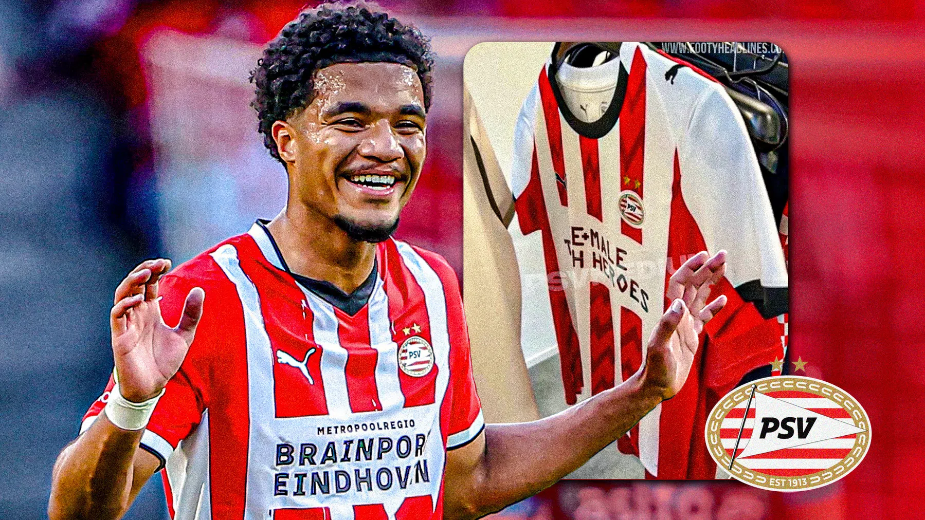 'Nieuwe thuisshirt PSV lekt uit'