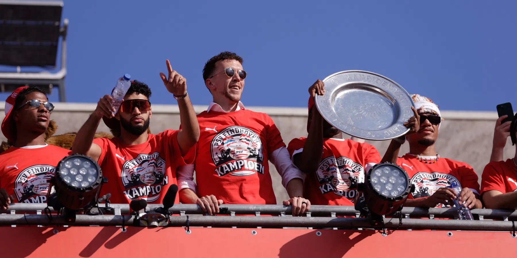 LIVE: huldiging PSV voor landskampioenschap