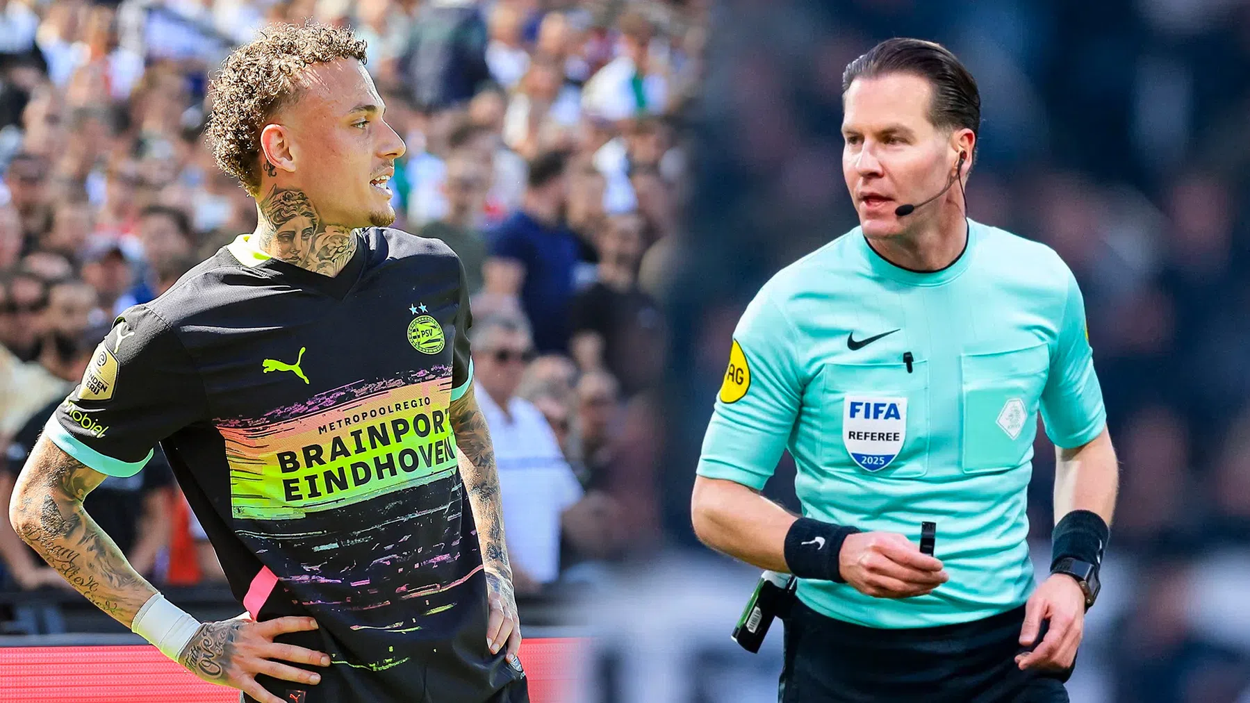 Makkelie over Lang bij Feyenoord-PSV