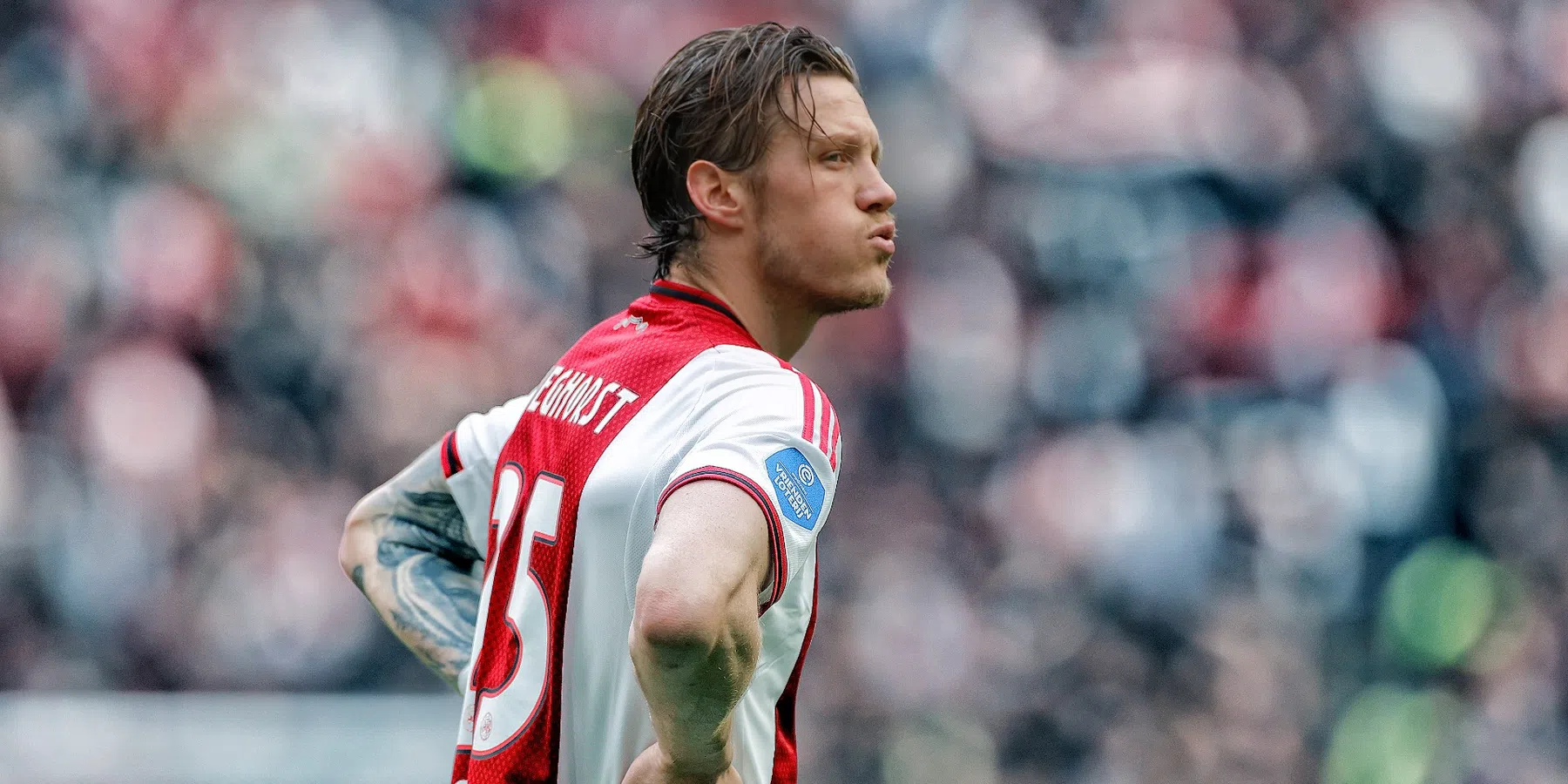Henk Spaan hekelt het gedrag van Ajax-spits Wout Weghorst