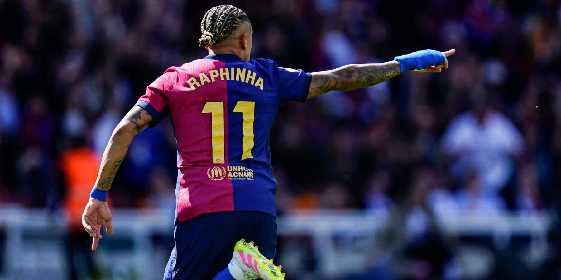 Barcelona verlengt contract met Raphinha