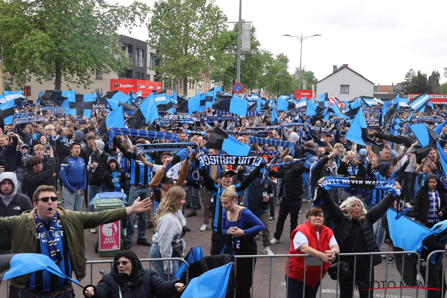 Club Brugge bereidt huldiging tóch voor voor eventueel kampioenschap