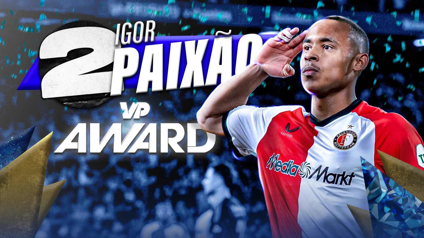 VP Award 2025: Feyenoord-aanvaller Igor Paixão