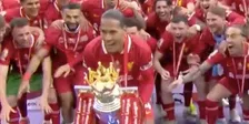 Thumbnail for article: Schitterende beelden vanuit Anfield: Slot en Van Dijk heffen Premier League-titel