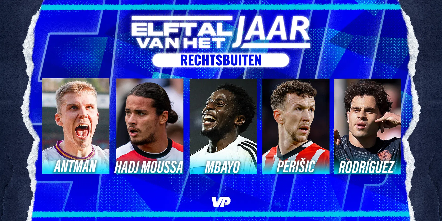 VoetbalPrimeur Elftal van het Jaar: rechtsbuiten
