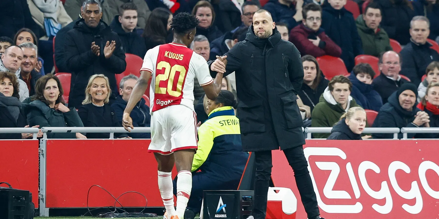Interview Mohammed Kudus over 'toptrainer' Heitinga