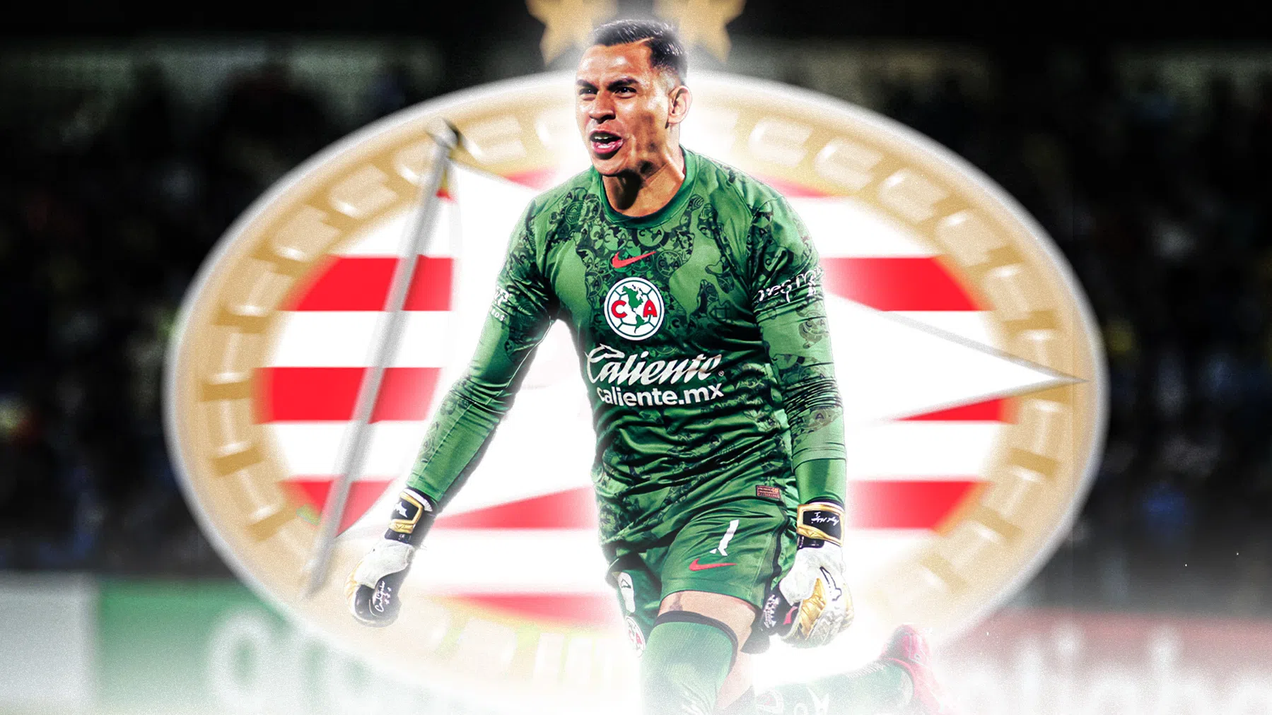 PSV aast op Mexicaanse doelman Luis Angel Malagon