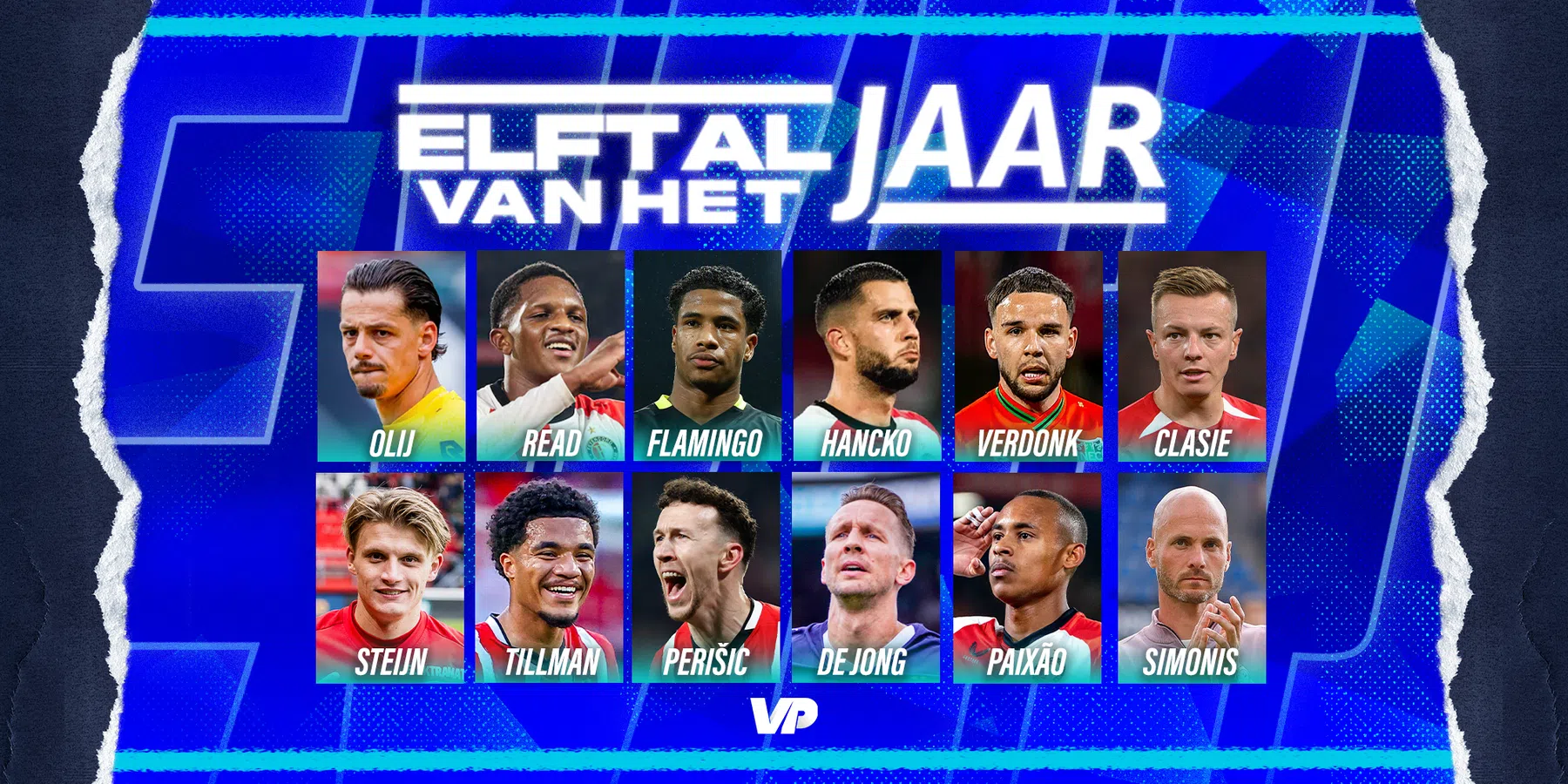 VP's Elftal van het Jaar 2024/25
