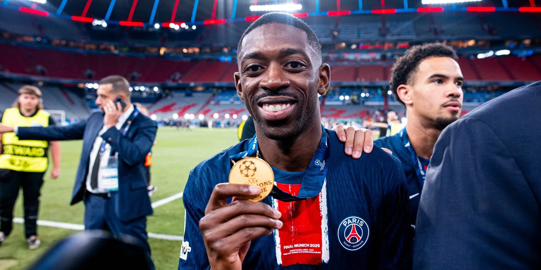 Dembélé beste speler van het Champions League-seizoen