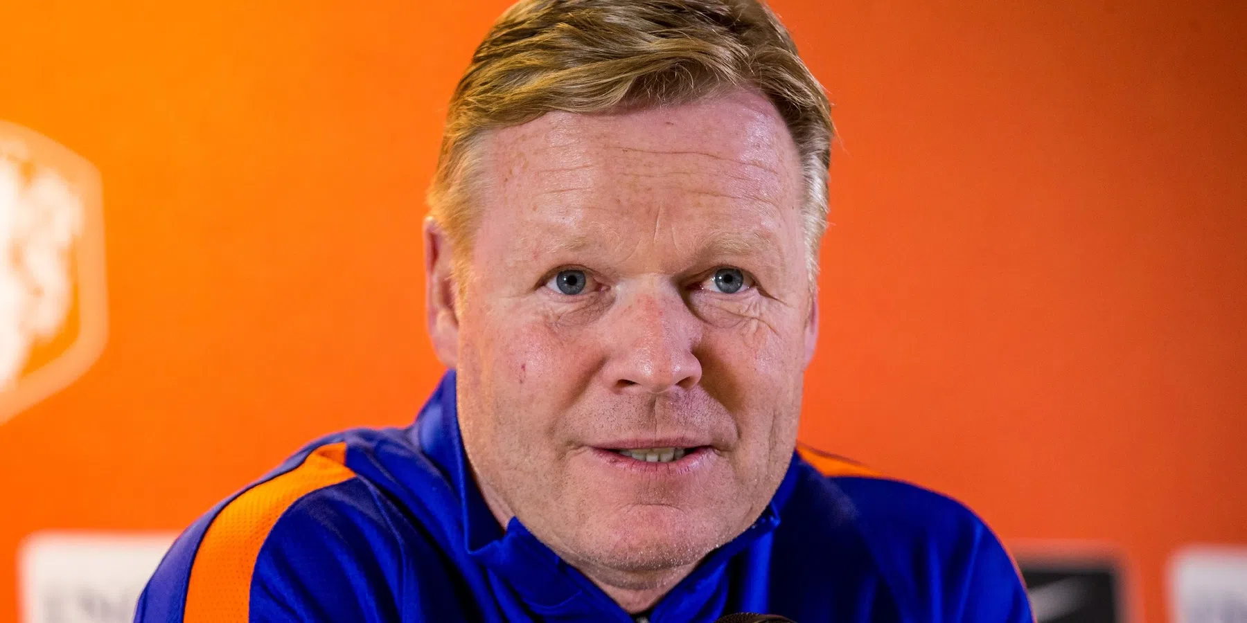 LIVE: Koeman geeft persconferentie bij Oranje