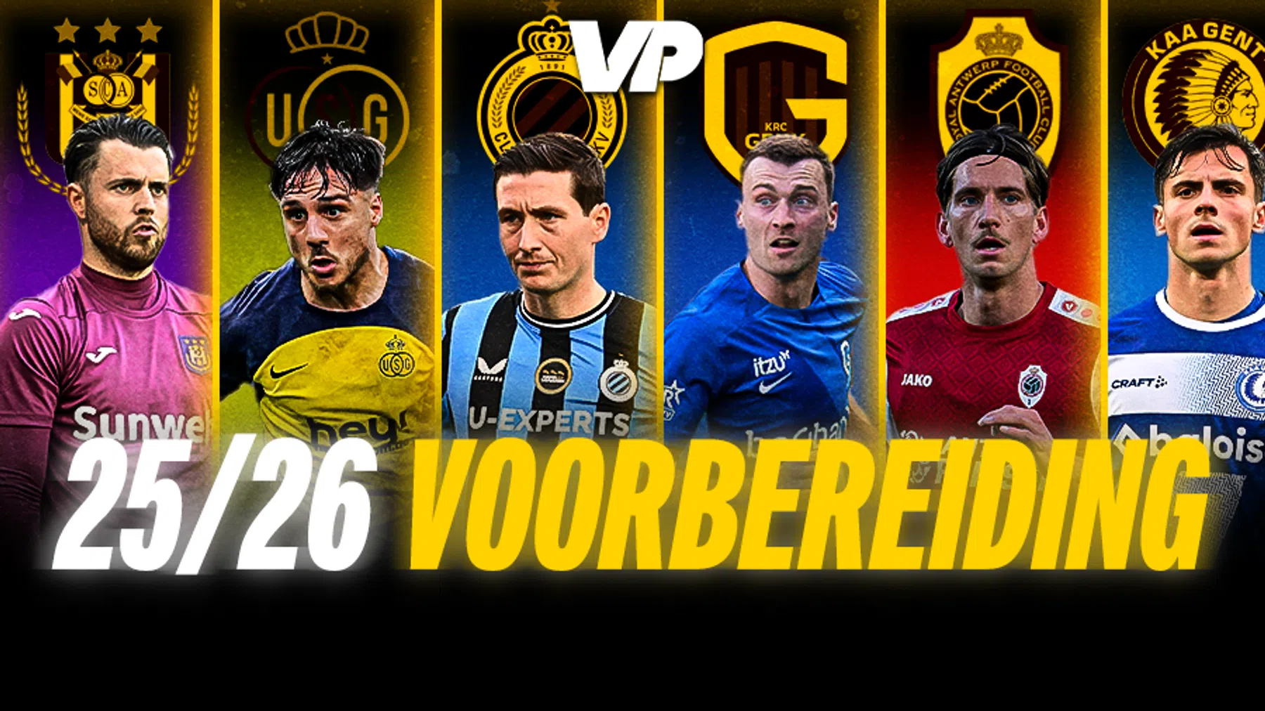 Zo bereiden de Jupiler Pro League-clubs zich voor op seizoen 2025/2026