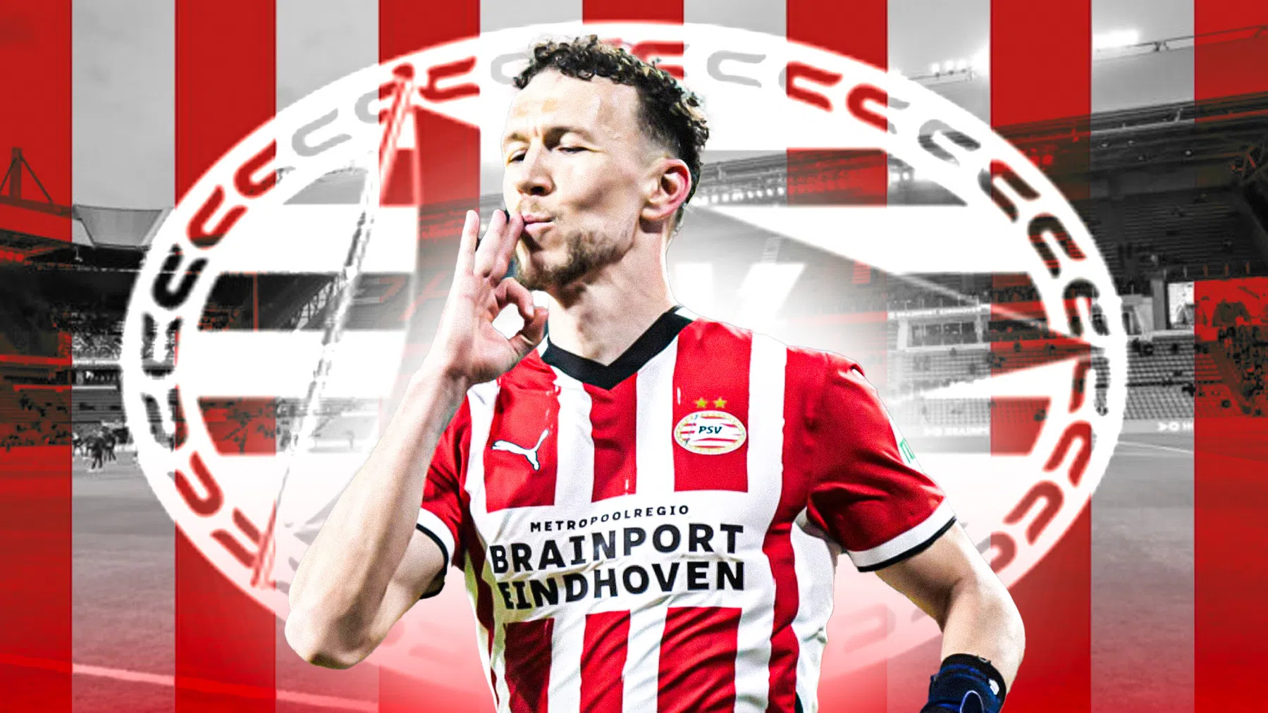 PSV is hoopvol dat Ivan Perisic volgend seizoen blijft