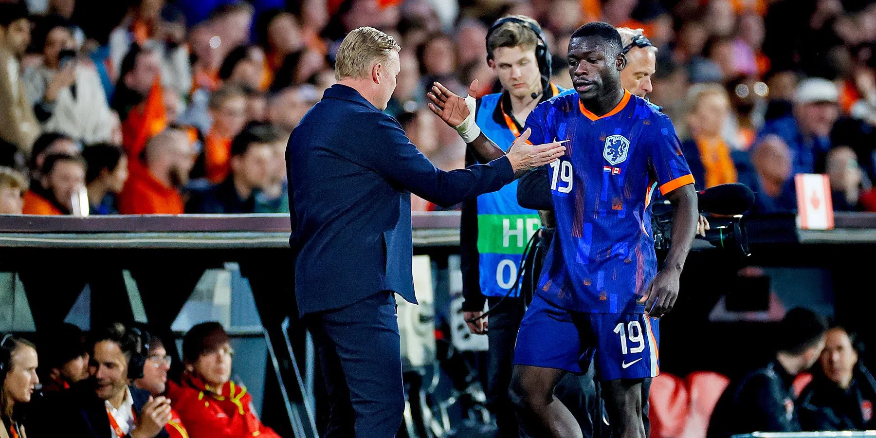 Koeman geschokt door 'heel nare' Brobbey-zaak