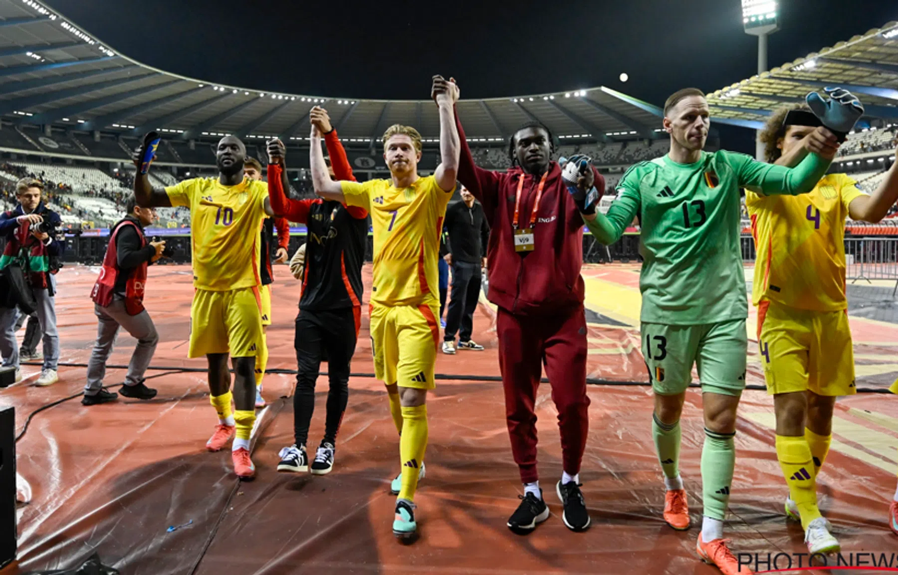De stand: Rode Duivels nu op drie, Noord-Macedonië leider in groep J