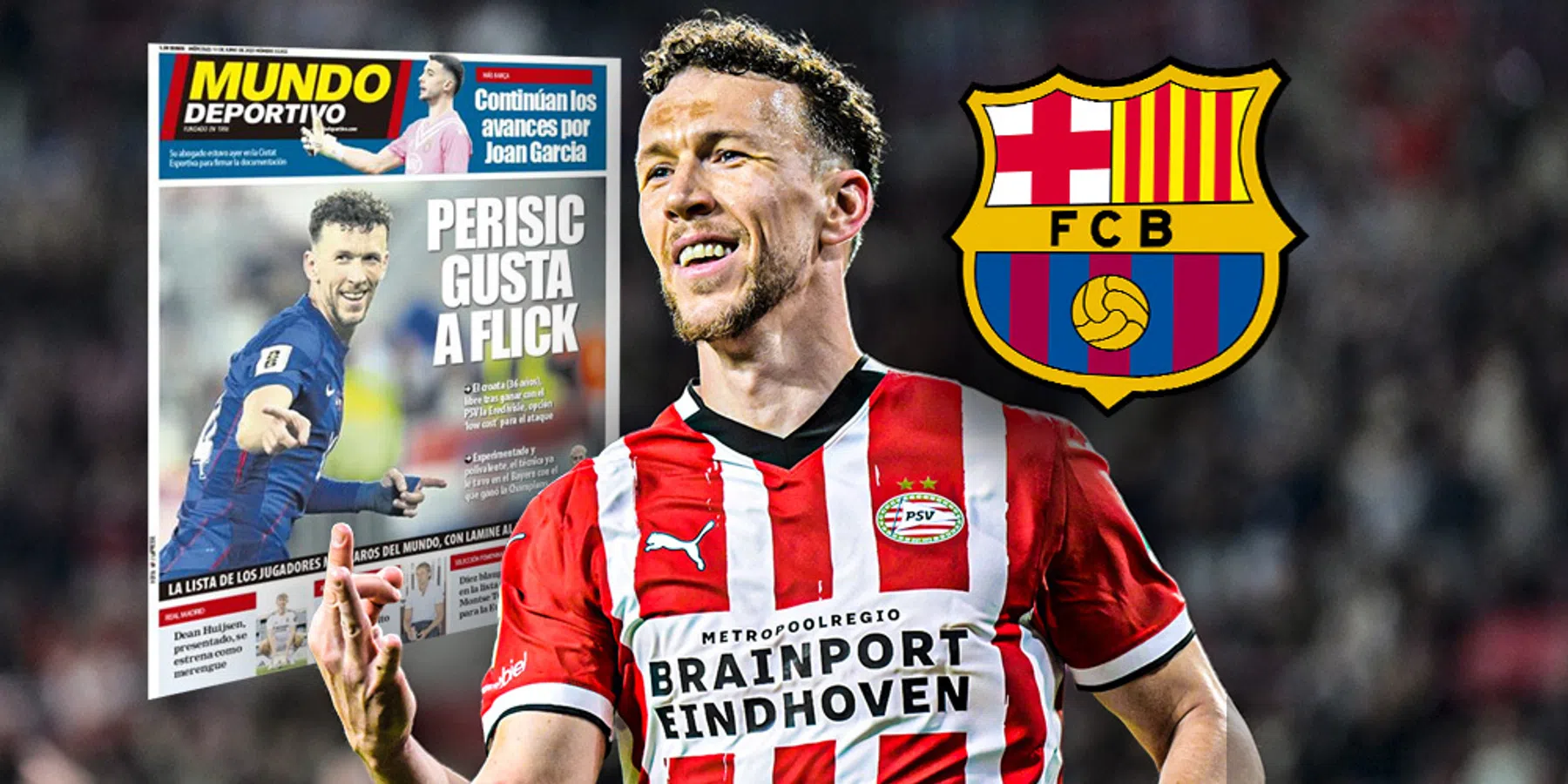 Perisic op de cover in Spanje: 'Flick is overtuigd, salaris geen probleem'
