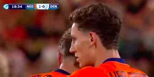 De beelden: Van Bommel zet Jong Oranje op opmerkelijke wijze op voorsprong