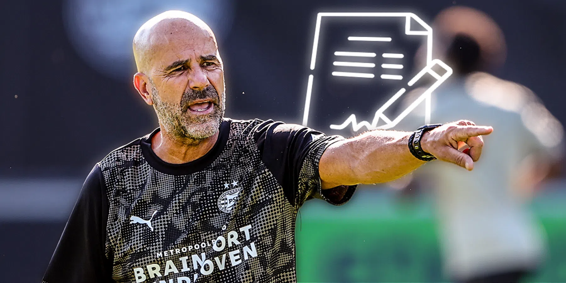 Bosz hint op contractverlenging bij PSV