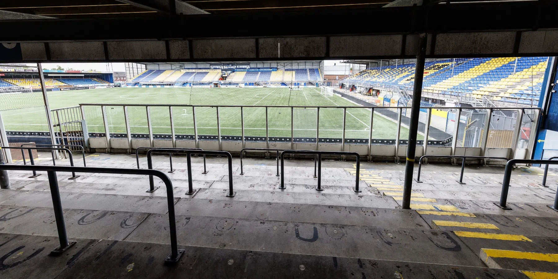 Grote vernielingen aangebracht bij oude stadion Cambuur