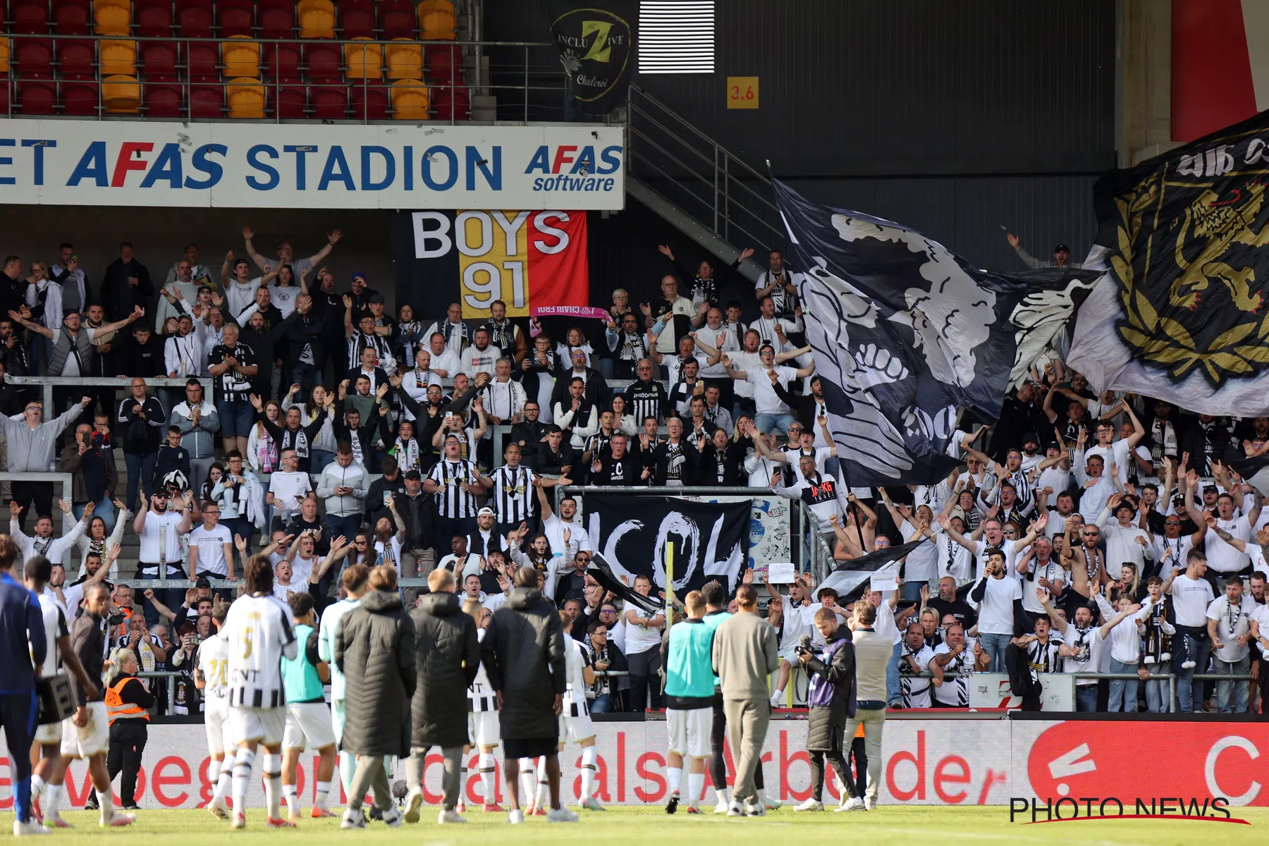 Charleroi aast op Franse spits, maar St. Gallen en Daring Brussels mengen zich