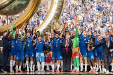 Thumbnail for article: Trump 'crasht' Chelsea-feest: Amerikaanse president wil podium niet verlaten