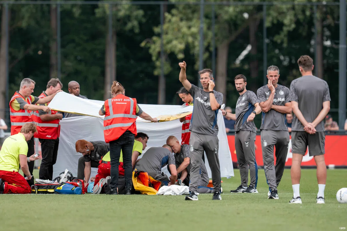 Vrees Feyenoord komt uit: Beelen wordt geopereerd aan zware beenblessure