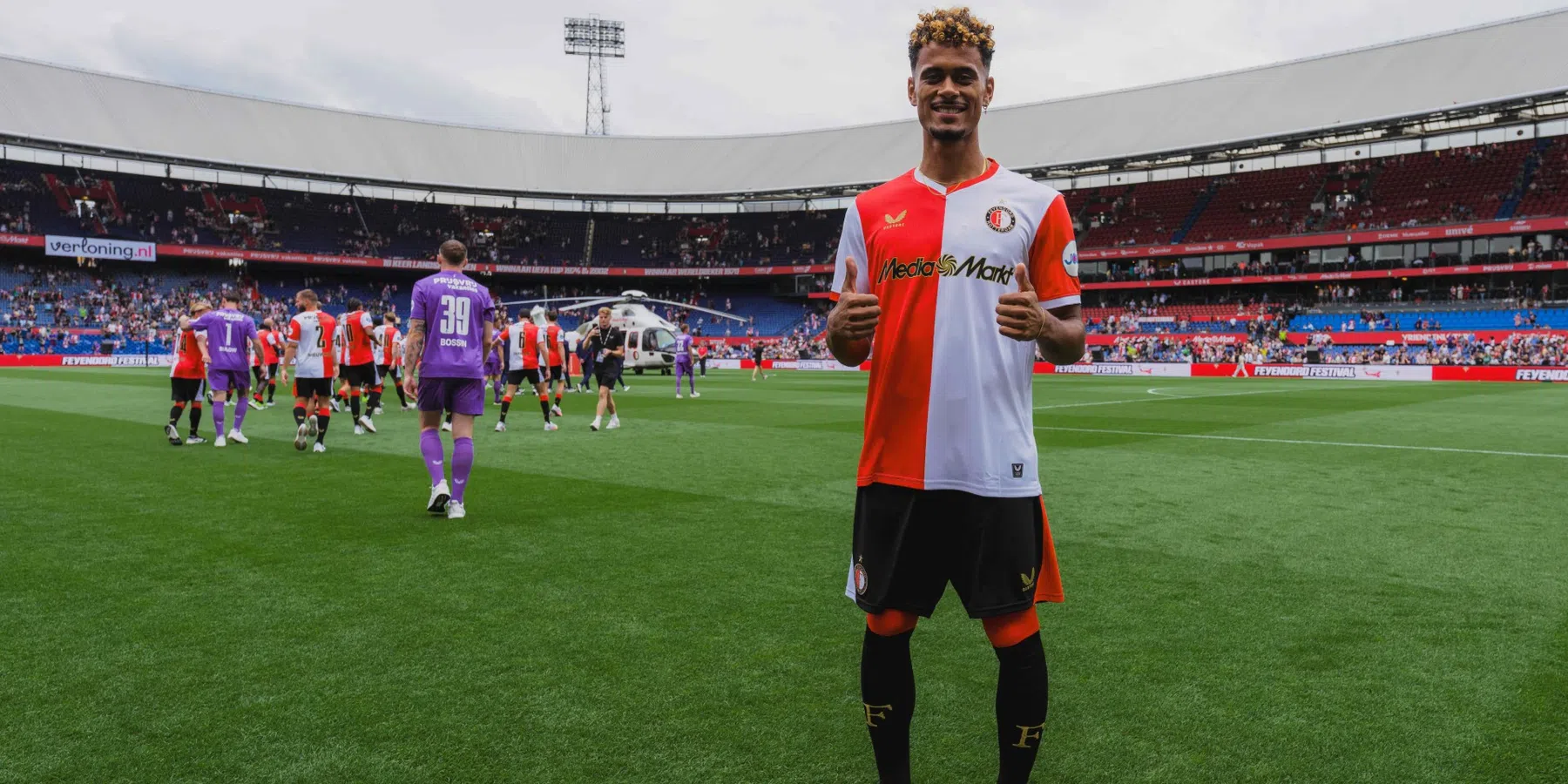 Van der Gijp hard voor Feyenoorder
