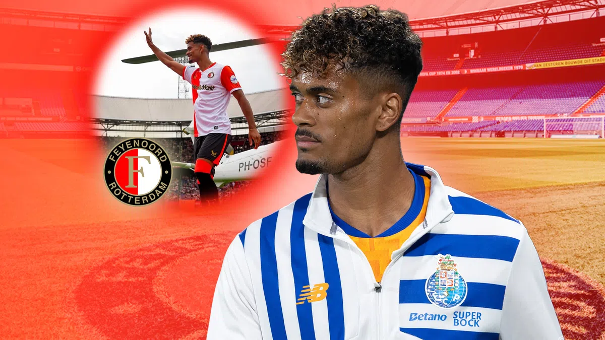 Verrassing in Rotterdam: Feyenoord-aanwinst Borges stapt uit helikopter op fandag