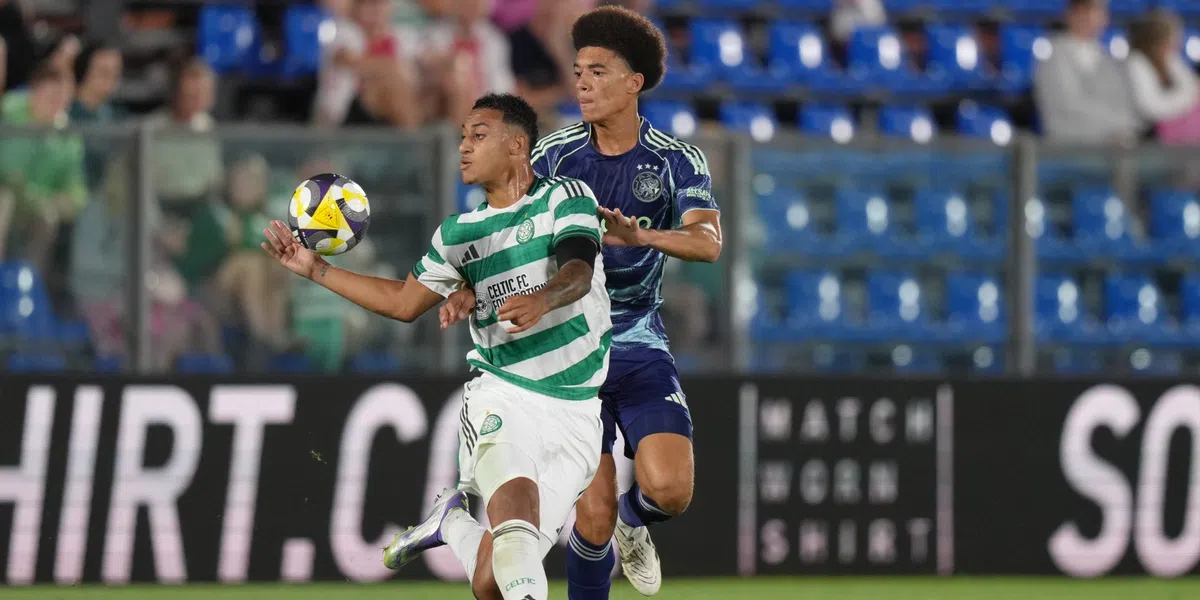 Ajax-talent Bouwman (17) shockeert ploeggenoten met bizarre knal tegen Celtic