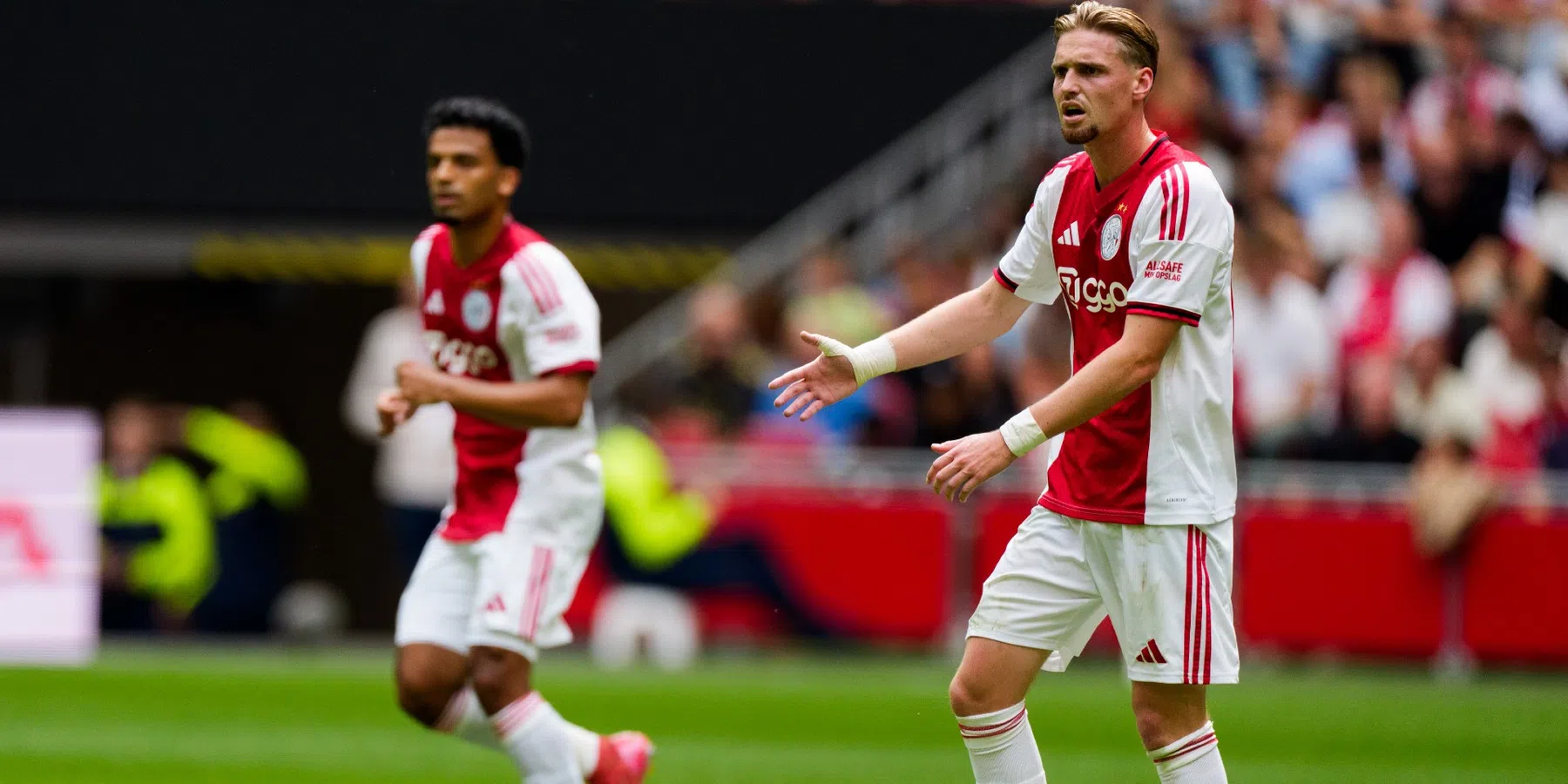 Ajax speelt in laatste oefenduel gelijk tegen Monaco