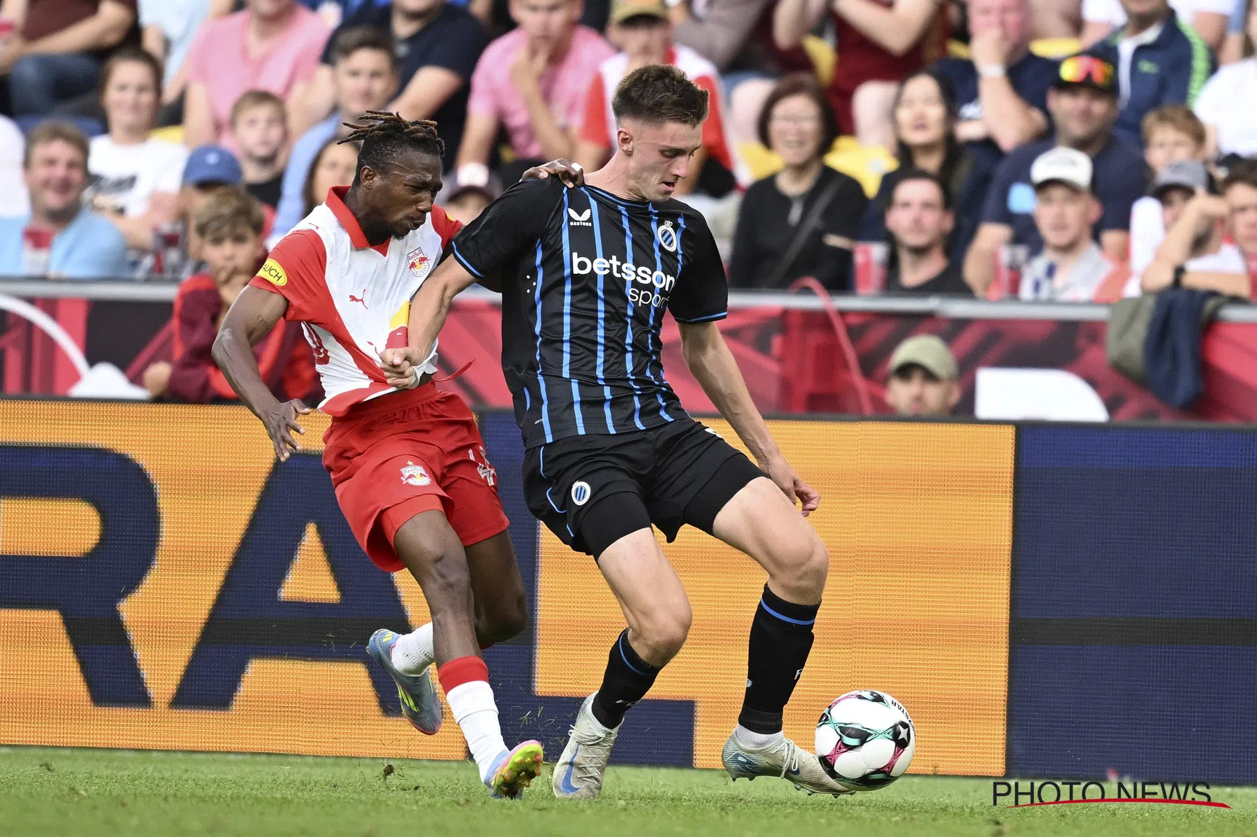 Club Brugge wint met 0-1 van RB Salzburg