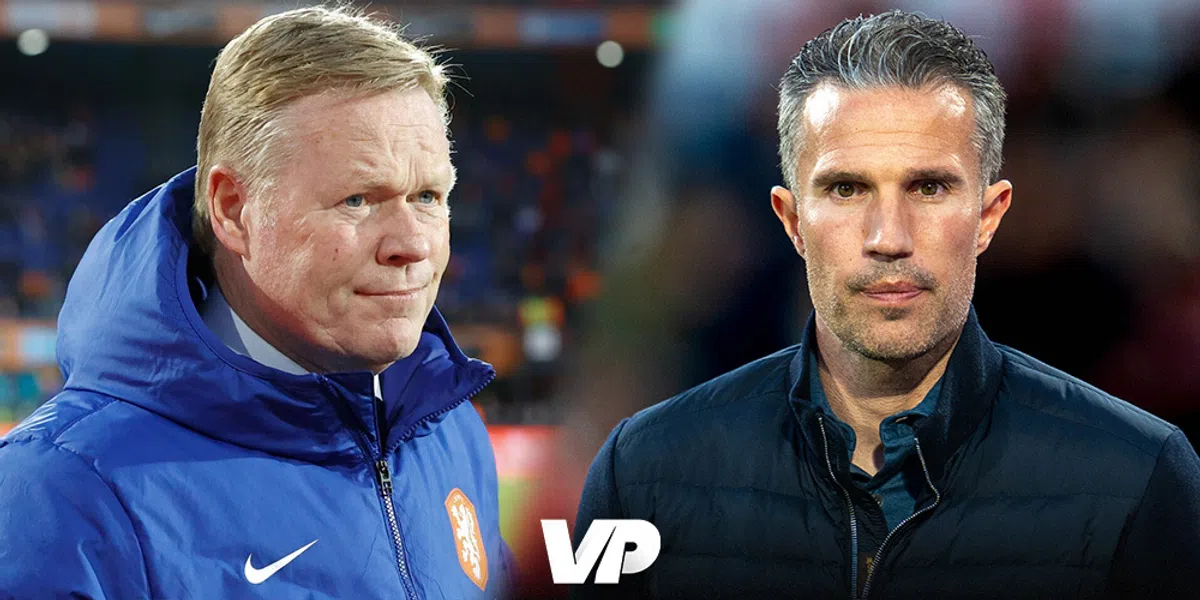 Koeman geschrokken van keuze Van Persie: 'Je passeert hem wel héél erg'